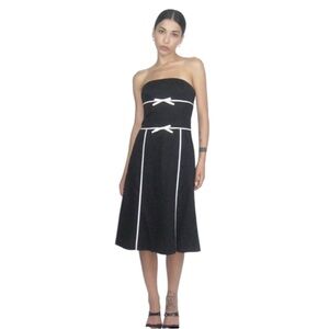 NWT ANN TAYLOR Strapless Box Tuxedo Dress